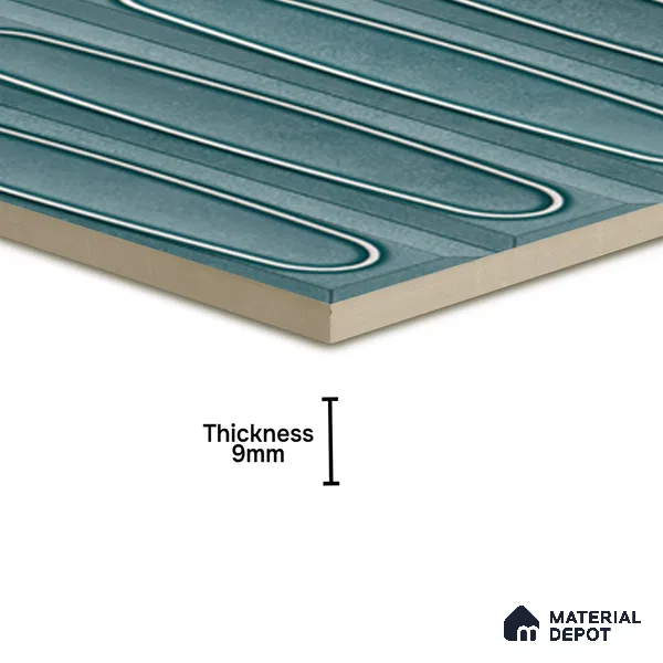 Faux Subway  Tile TL 07238 B Bali 1004 1 ft x 1 ft Ceramic Glossy Finish - 9 mm  | 2 mm Spacer is Mandatory | Please Expect a Slight Variation of Pattern (Sample)